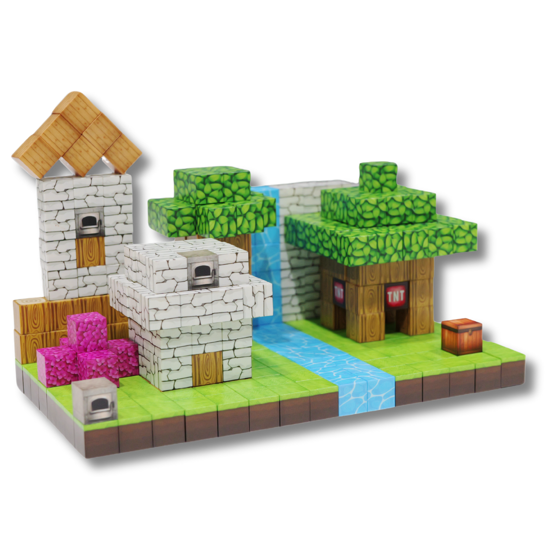 RawBuild-A-World Magnets