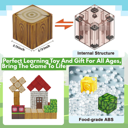 RawBuild-A-World Magnets